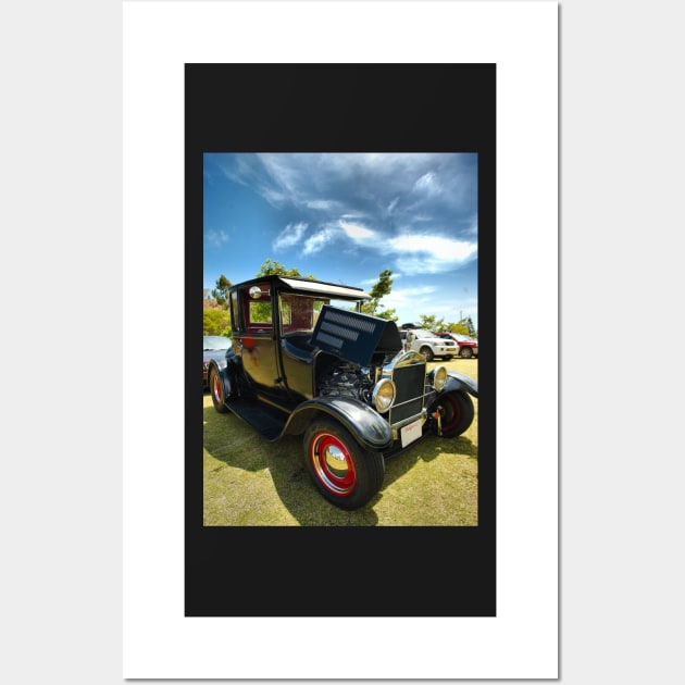 Model A Ford Hot Rod Wall Art by MattNQ